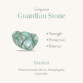 Sublime Tranquility - 4 Symbol Tiger's Eye Turquoise Necklace 4