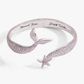 Salt + Sea 'Mermaid Kisses, Starfish Wishes' Cuff 1