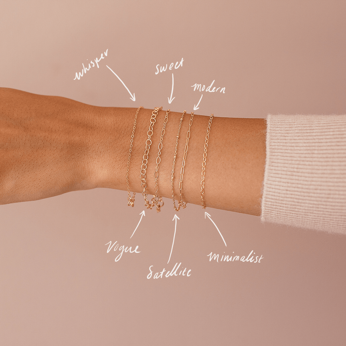 Minimalist Chain Bracelet