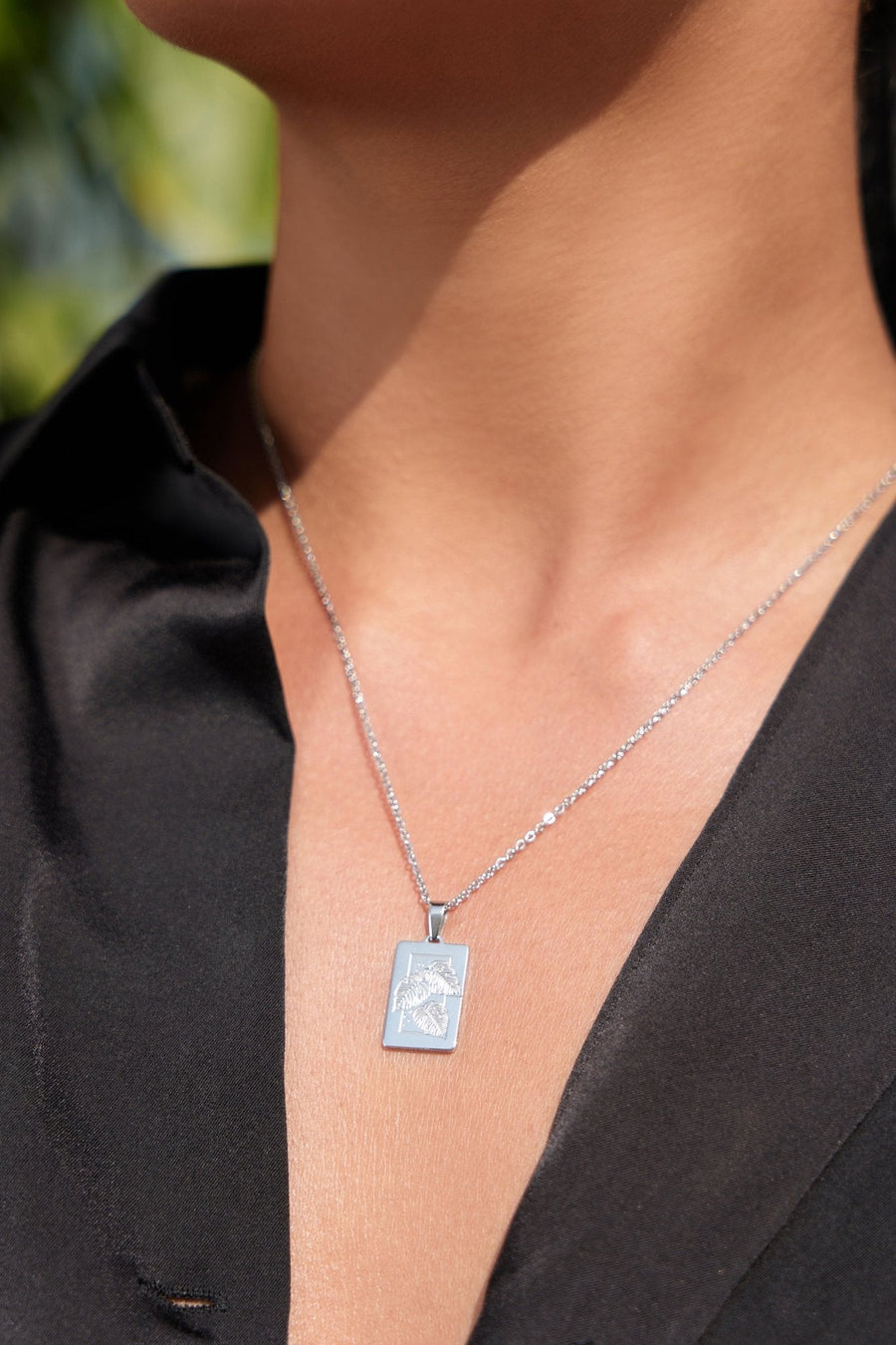 Monstera Necklace (Nature’s Divinity Collection)