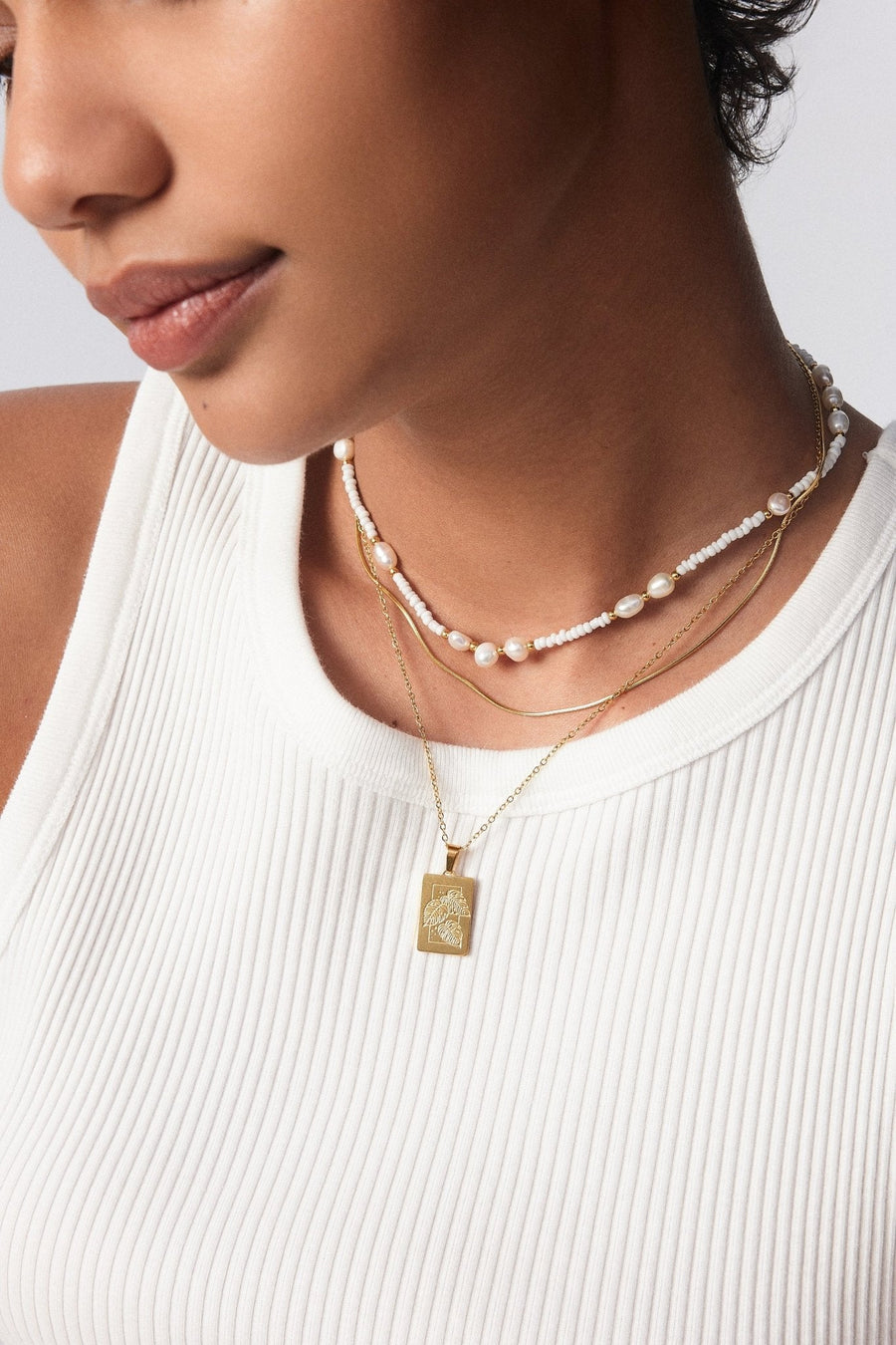 Monstera Necklace (Nature’s Divinity Collection)