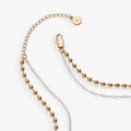 Moon Magic 2 Row Charm Necklace 4