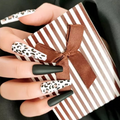 Extra Long Coffin Press on Nails 3