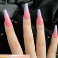 Extra Long Full Cover Coffin Press on Nails 3