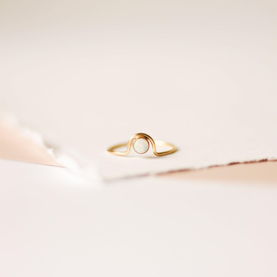 Opal Arch Ring