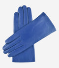 Isabella (high blue) - Italian lambskin leather gloves with cashmere lining 1