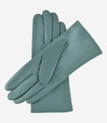 Isabella (sage) - Italian lambskin leather gloves with cashmere lining 2