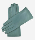 Isabella (sage) - Italian lambskin leather gloves with cashmere lining 1
