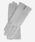 Margherita (grey) - Italian lambskin leather gloves with cashmere lining 1