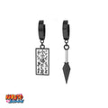 Naruto™ Paper Bomb Kunai Earrings 1