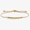 August Everyday Birthstone Pave Bolo Bracelet 1