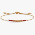 July Everyday Birthstone Pave Bolo Bracelet 1