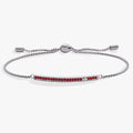 July Everyday Birthstone Pave Bolo Bracelet 6