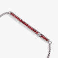 July Everyday Birthstone Pave Bolo Bracelet 7