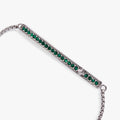 May Everyday Birthstone Pave Bolo Bracelet 7