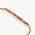 October Everyday Birthstone Pave Bolo Bracelet 3
