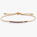 September Everyday Birthstone Pave Bolo Bracelet 5