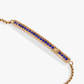 September Everyday Birthstone Pave Bolo Bracelet 7