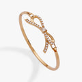 Bow Pearl Coquette Tension Bangle 1