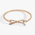 Bow Pearl Coquette Tension Bangle 6