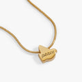 Pearlized Dove 'Peace' Slider Necklace 4