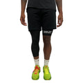 Single-Leg Compression Tights - Right - Black 2