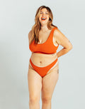 High Rise Thong - Hot Red 4