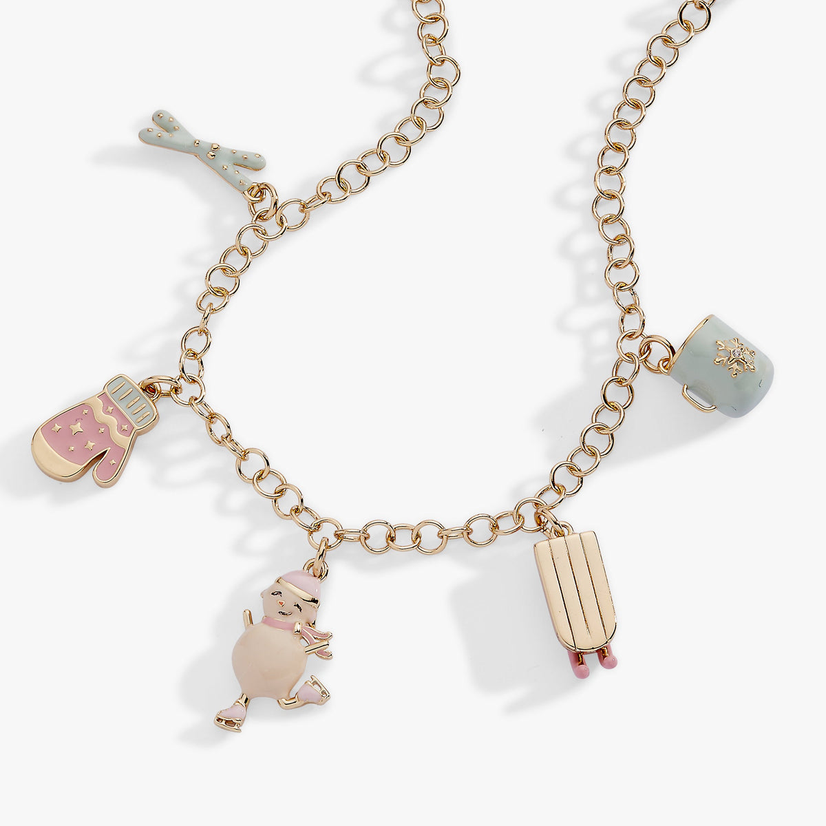 Winter Wonderland Multi Charm Necklace