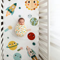 Space Explorer Standard Size Crib Sheet 4