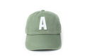 Dusty Sage Letter Baseball Hat 7