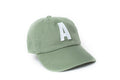 Dusty Sage Letter Baseball Hat 8