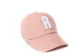 Dusty Rose Letter Baseball Hat 2