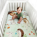 Enchanted Forest Standard Size Crib Sheet 3