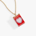 Sweethearts® Box Locket And Heart Charm Necklace 5