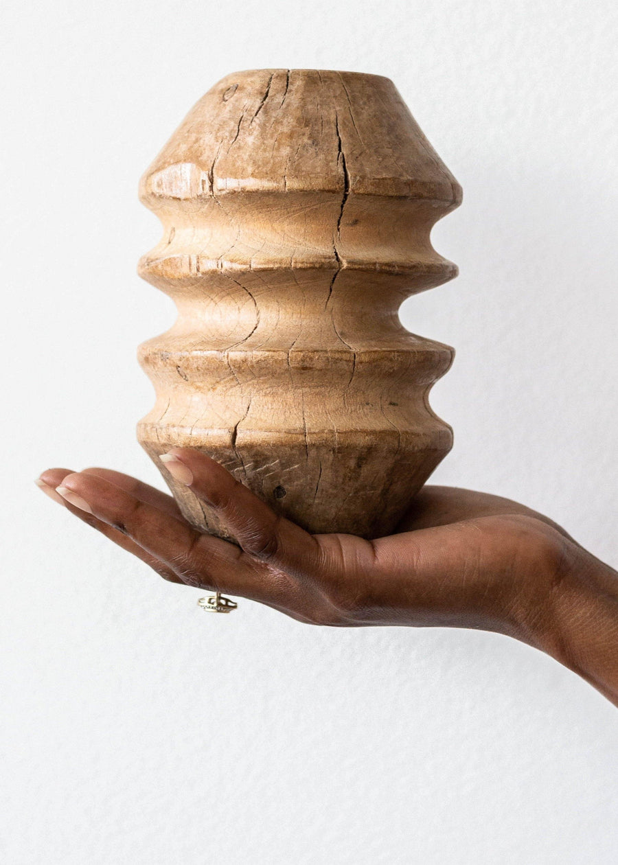 Tuareg Natural Petrified Wood Pulley