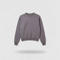 Warm Grey Oversized Sweatshirt 1