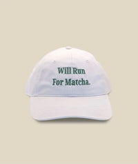 Will Run for Matcha Cap