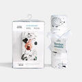 Crib sheet and Swaddle bundle - Woodland Dreams 1