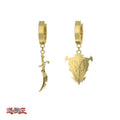 Yu-Gi-Oh!™ Black Luster Soldier Earrings 1